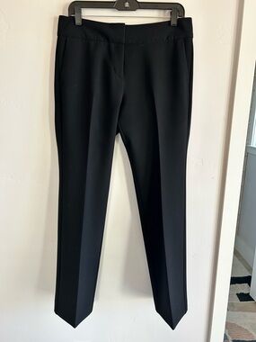 Ann Taylor Petite Black Tailored Dress Pants